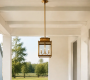 Industrial Loft Style Linen Shade Outdoor Lantern Ideas for Modern Spaces